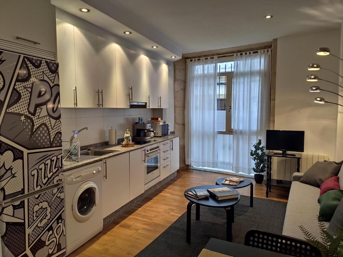 Apartamento Apartamento detrás de María Pita- Ciudad Vieja A Coruña Exterior foto